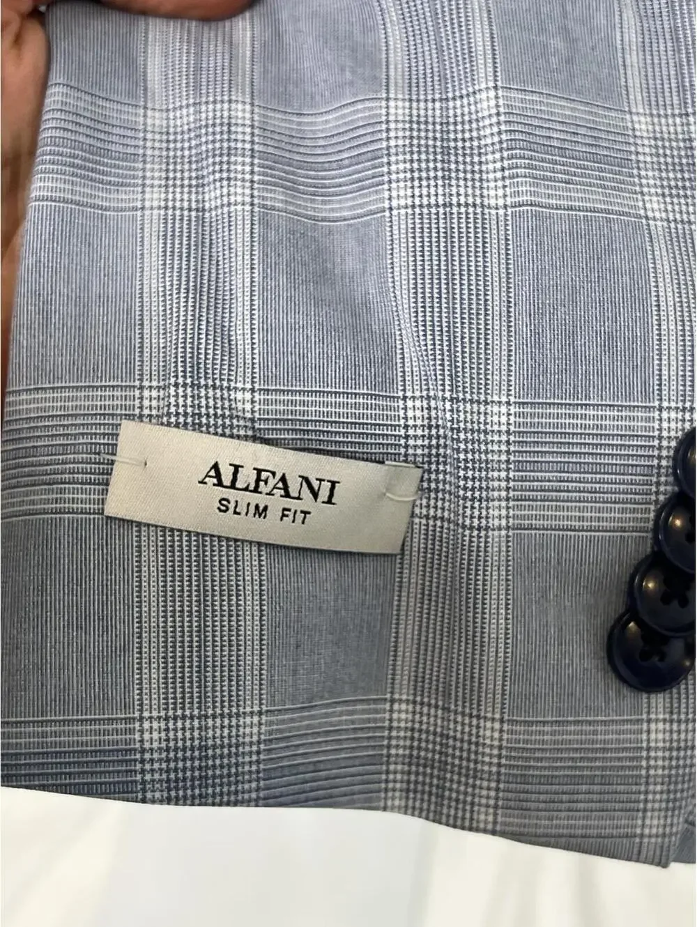 Alfani Men's Slim-Fit Plaid Suit Jacket